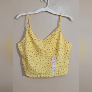 Womens plus size crop top